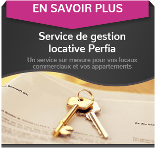 location de local professionnel avec Perfia