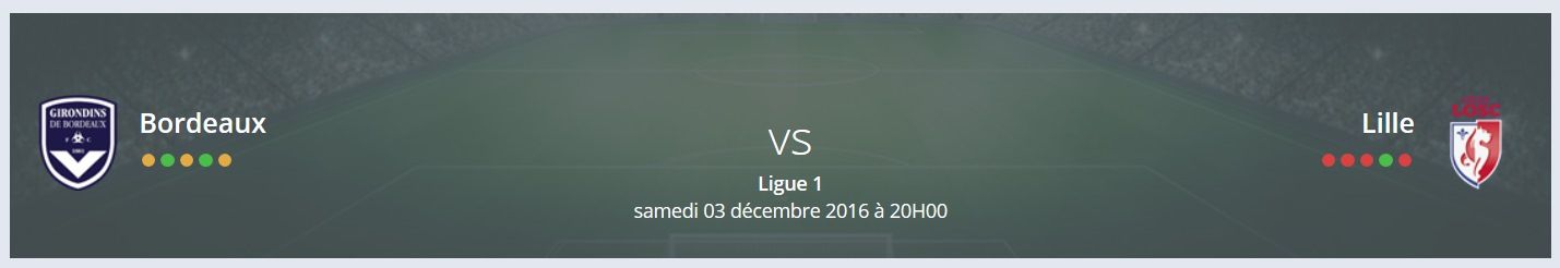 Quel est votre Pronostic Bordeaux Lille Ligue 1 ?